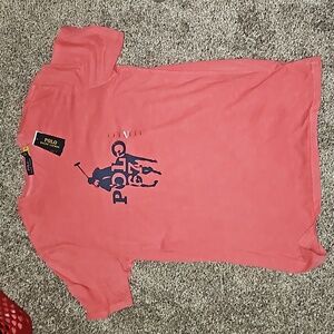 New Polo Ralph Lauren Big and Tall T-Shirt in mens size LT